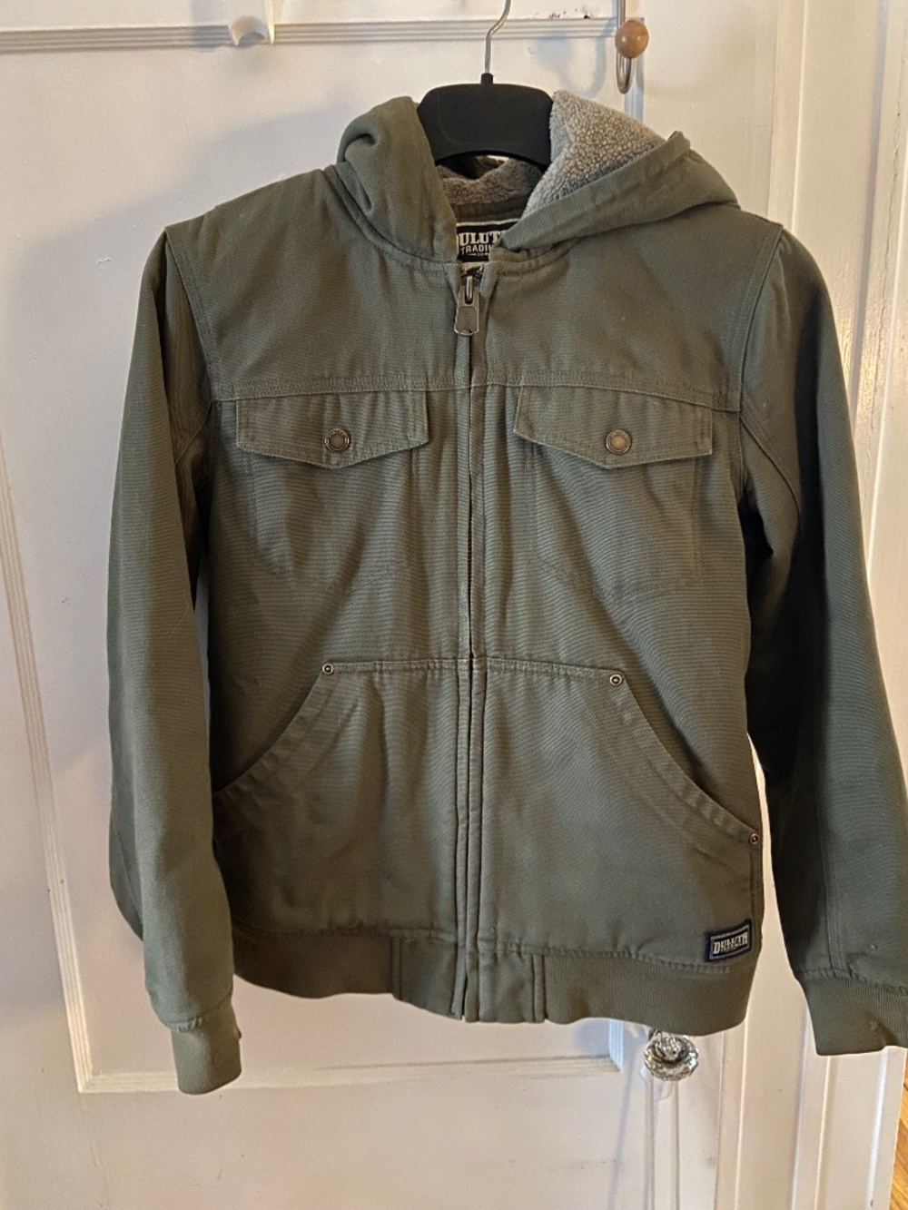 Duluth Women’s Firehose Fleece Lined Jacket M